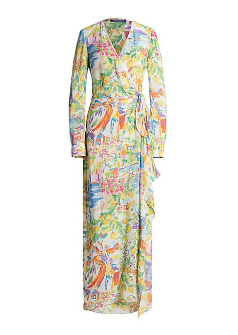 Ocean Breeze Wrap Dress