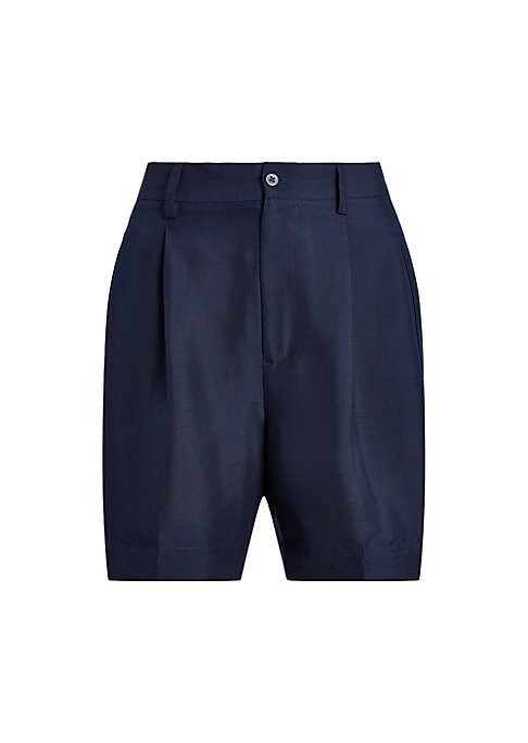 Silk Shantung Luxe Shorts