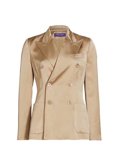 Elegant Satin Blazer