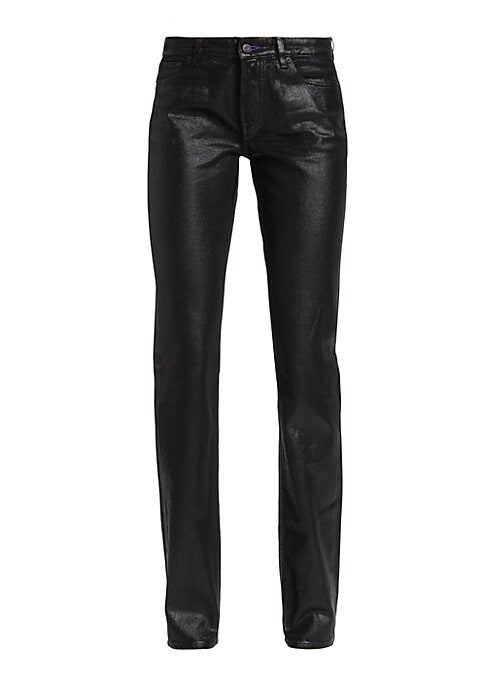 Sleek Varnish Skinny Denim