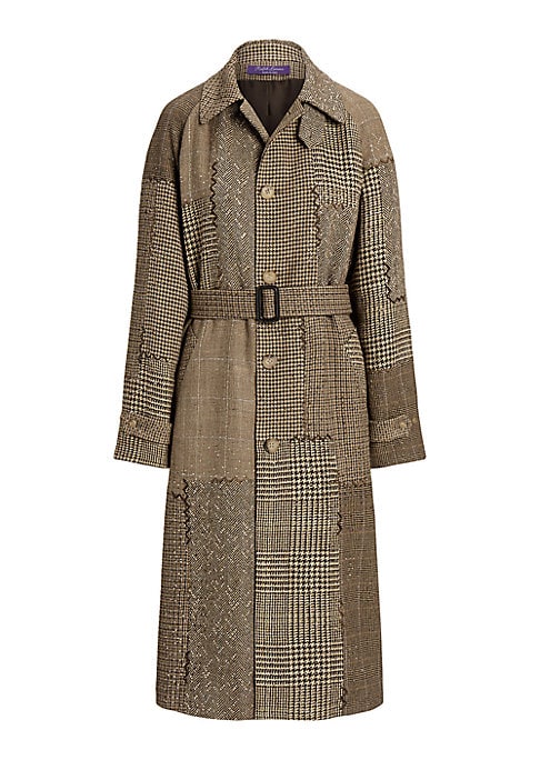 Metallic Patchwork Coat