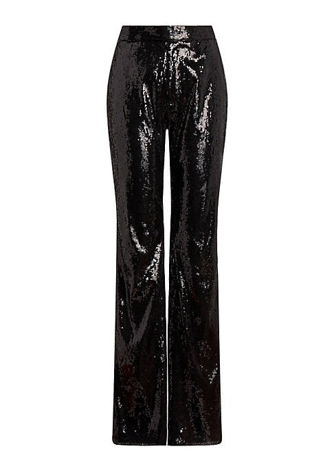 Lustrous Sequin Trousers