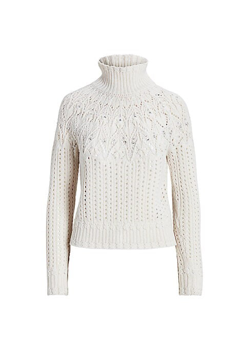 Cozy Cable Turtleneck Sweater