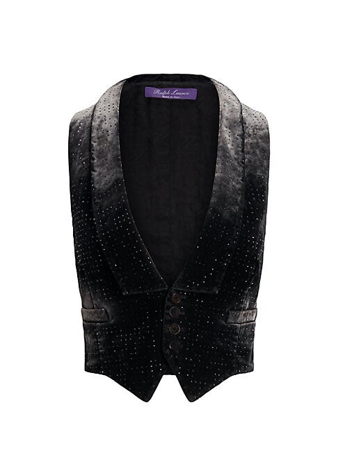 Glistening Denim Vest