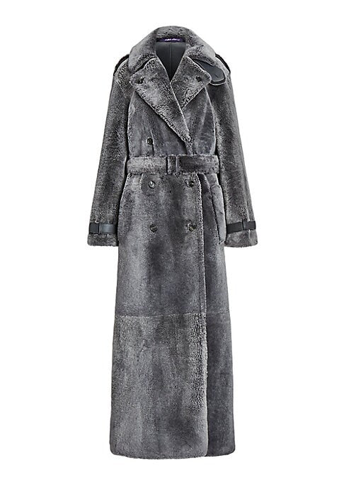 Luxurious Shearling Overcoat