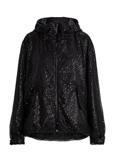 Beaded Luxe Windbreaker