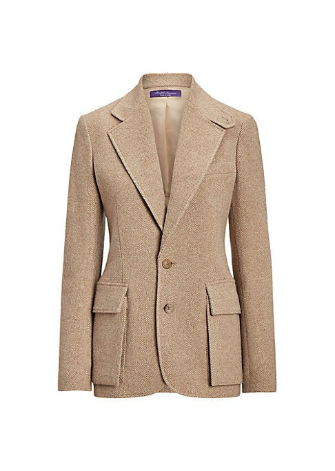 Chic Herringbone Jacket