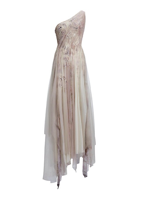 Ethereal Floral A-Line Dress