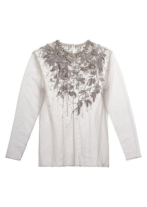 Embellished Sheer Elegance