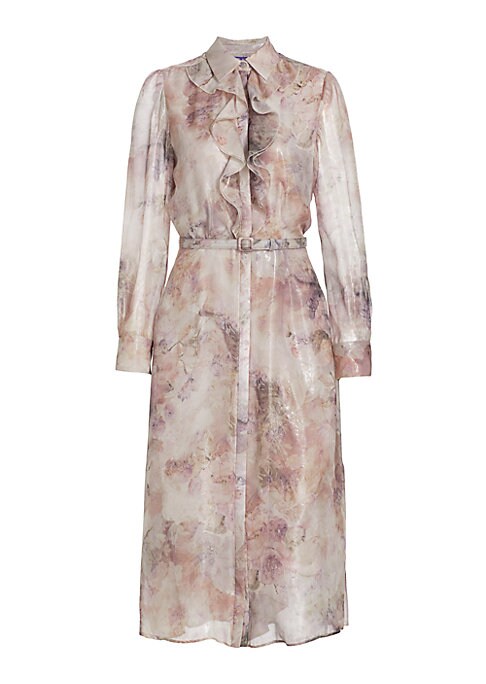 Floral Silk Delight Dress