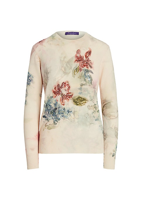 Floral Elegance Sweater