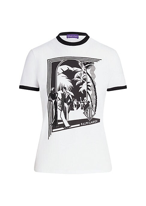 Graphic Contrast T-Shirt