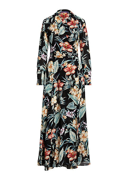 Tropical Elegance Maxi Dress