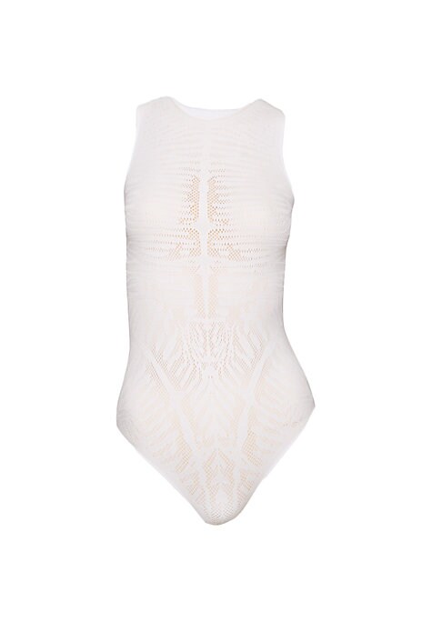 Zebra Lace Bodysuit