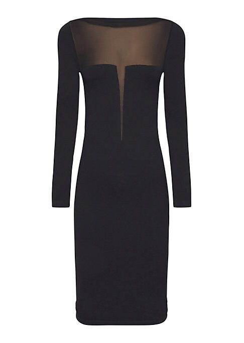 Sheer Contour Body Dress