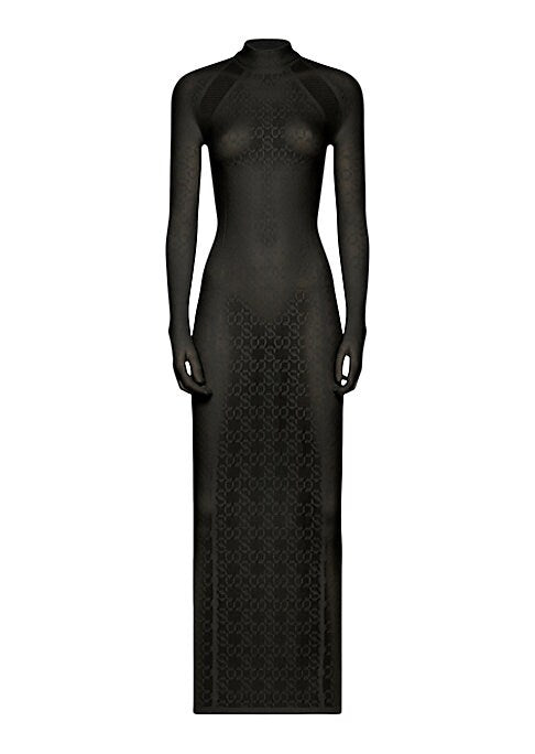 Sleek Semi-Sheer Glory Dress