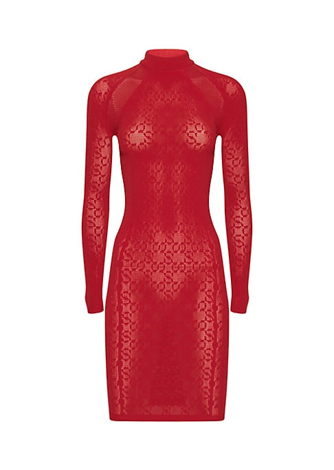 Logo Knit Minidress