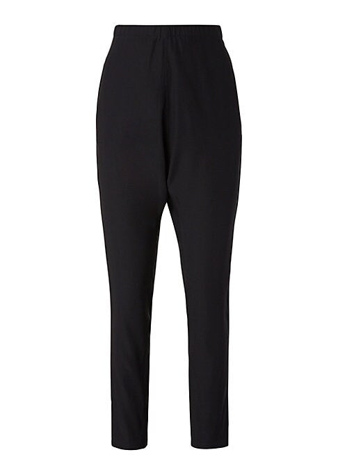 Silk Drop Crotch Trousers