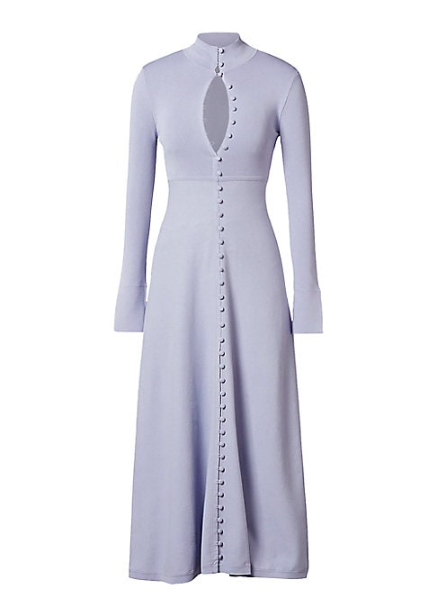 Chic A-Line Midi Dress