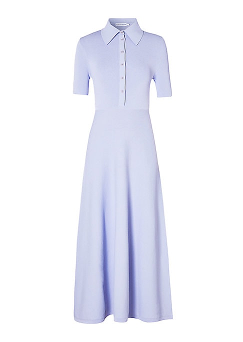 Chic Polo Midi Dress