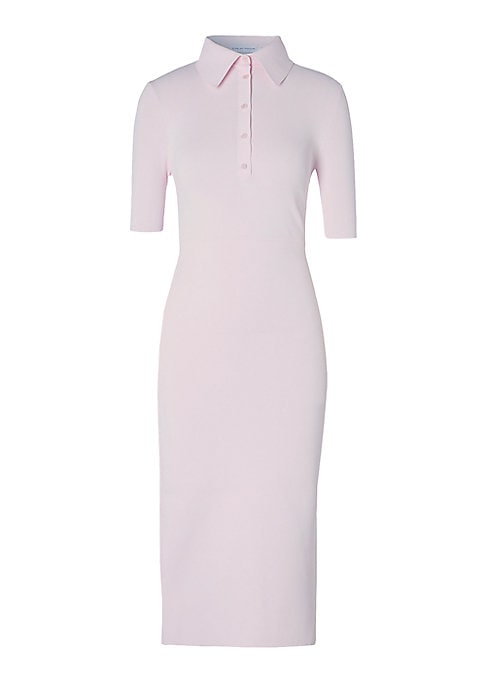 Polished Knit Midi Dress