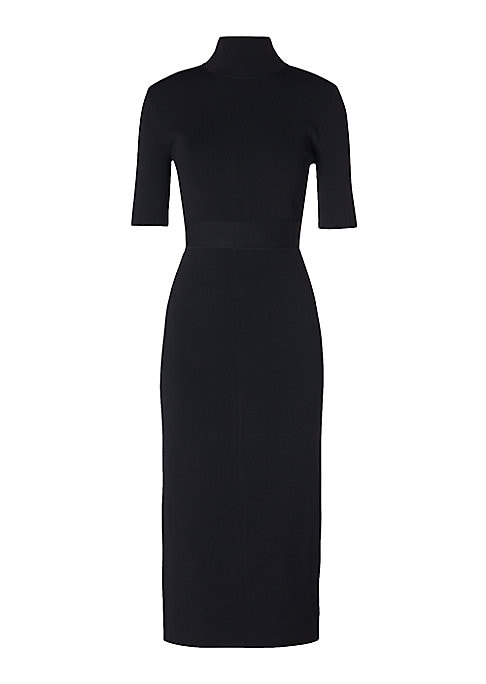 Chic High-Neck Dress