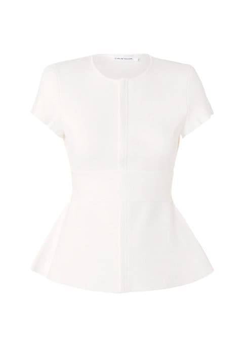 Peplum Elegance Top