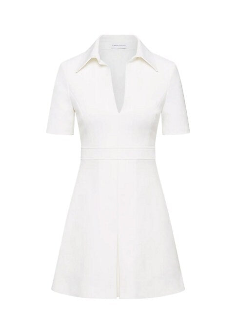 Chic Mini Pleat Dress