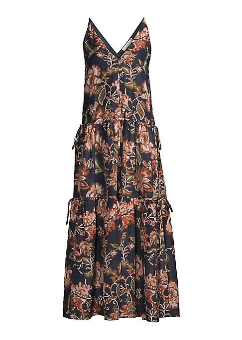 Bohemian Floral Maxi Dress