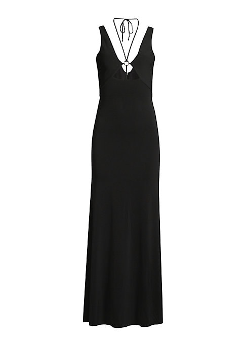 V-Neck Elegance Maxi Dress