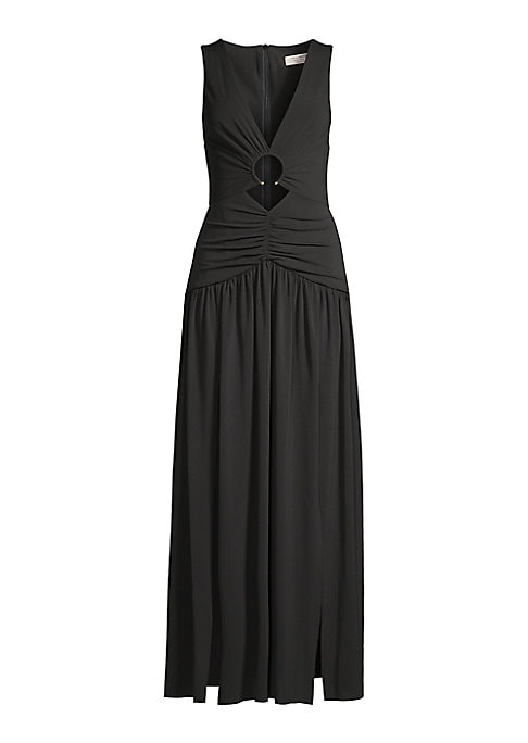 V-Neck Cut-Out Elegance
