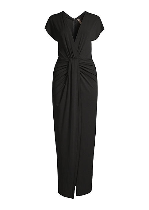 Twisted Elegance Maxi Dress