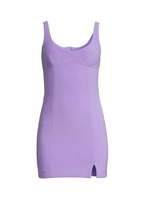 Sleek Scoop Minidress