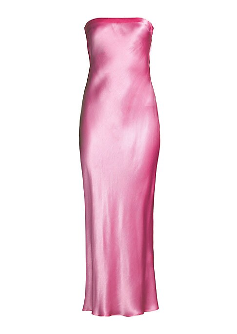 Lustrous Cowl Back Dress