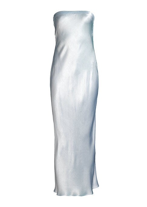 Lustrous Cowl Dress