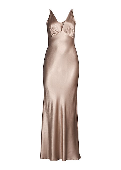 Satin Elegance Gown