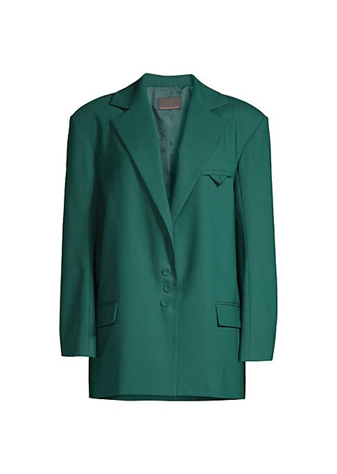 Chic Wool Oversized Blazer