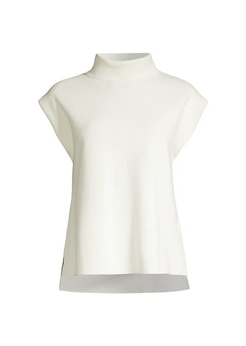 Breezy Mock Turtleneck Top