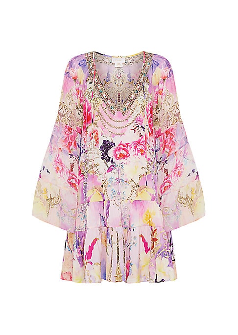 Floral Finesse Mini Dress