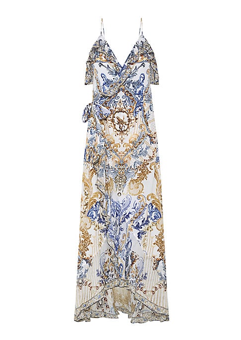 Mixed Chain Maxi Dress