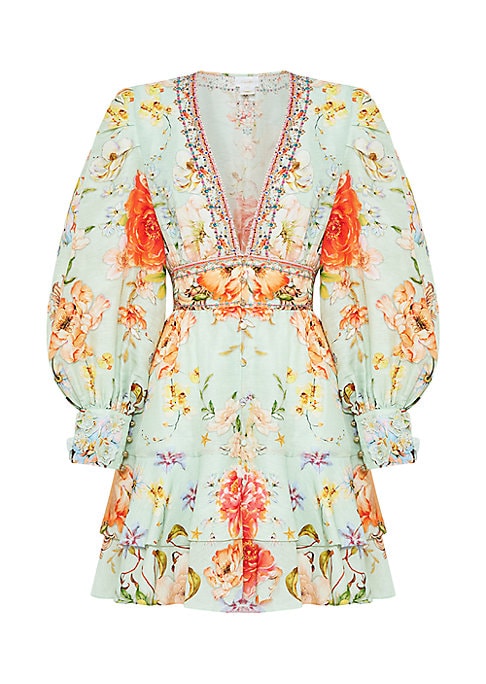 Floral Twist Minidress
