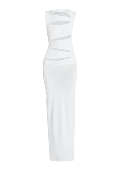 Cut-Out Knit Elegance