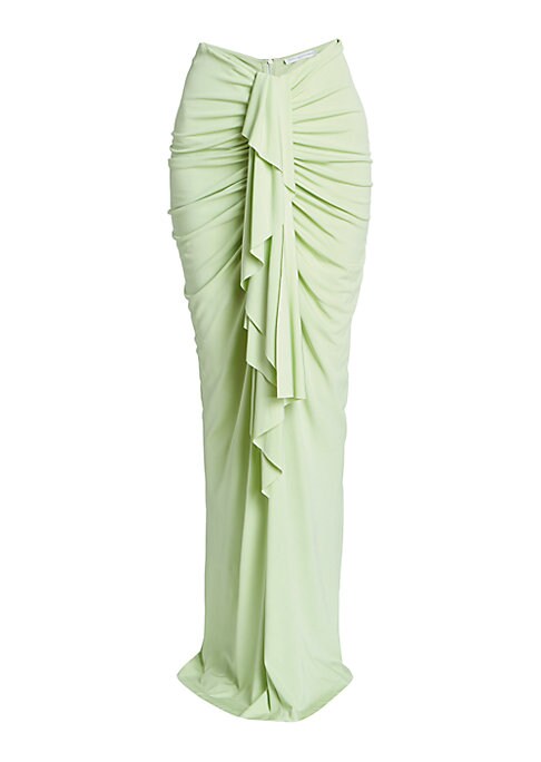 Ruffle Elegance Maxi Skirt