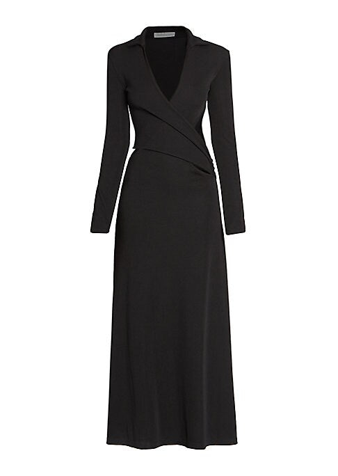 Chic Cut-Out V-Dress