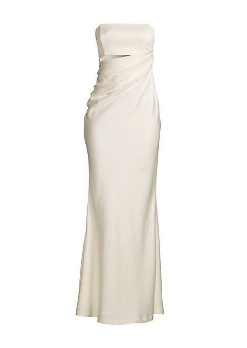 Draped Elegance Gown
