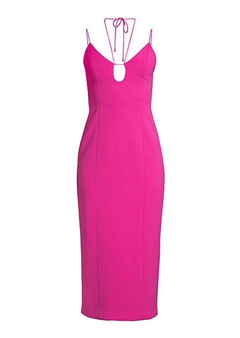 Chic Cut-Out Midi Dress