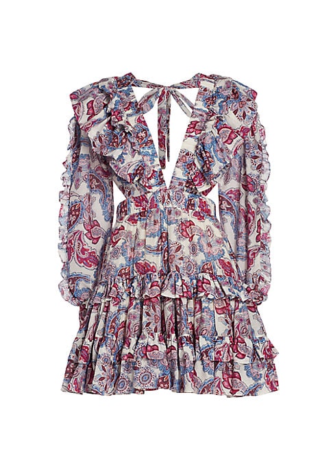 Ruffled Cotton-Silk Delight