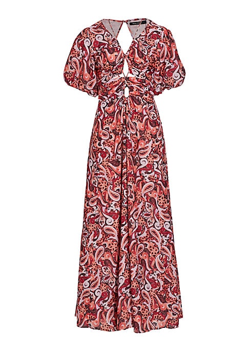 Silky Puff Maxi Dress