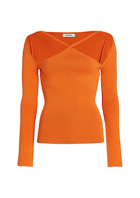 Chic Shoulder Cut-Out Top