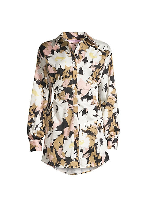 Floral Button-Up Dress